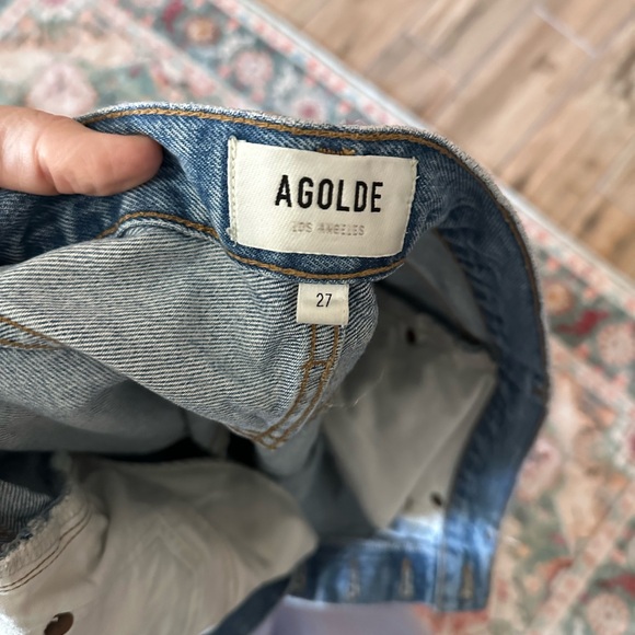 Agolde Light Blue Low Slung Baggy jeans - Picture 3 of 5